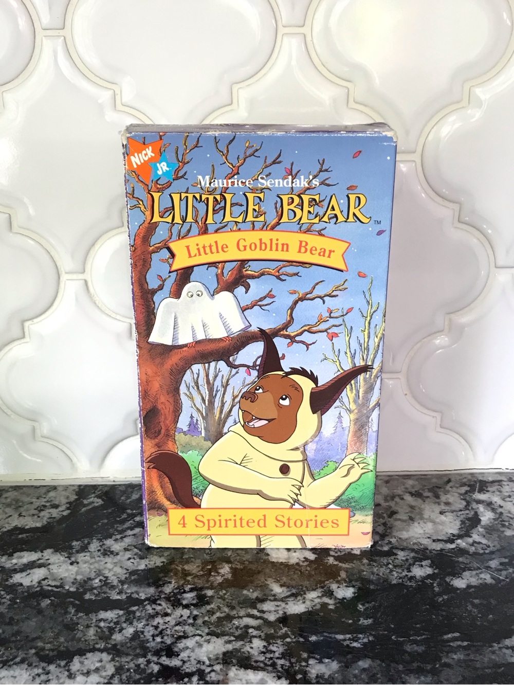 Little Bear Little Goblin Bear Halloween VHS Maurice Sendak Tape Nick Jr